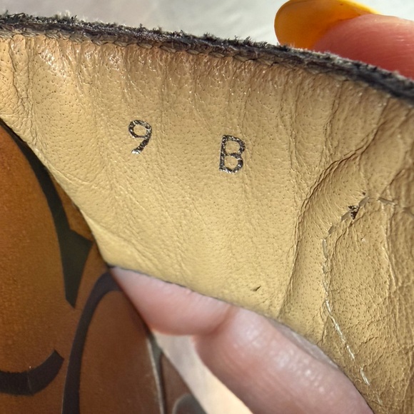 Coach Natalie Dark Brown Heels leather y2k Size 9 - Picture 7 of 8